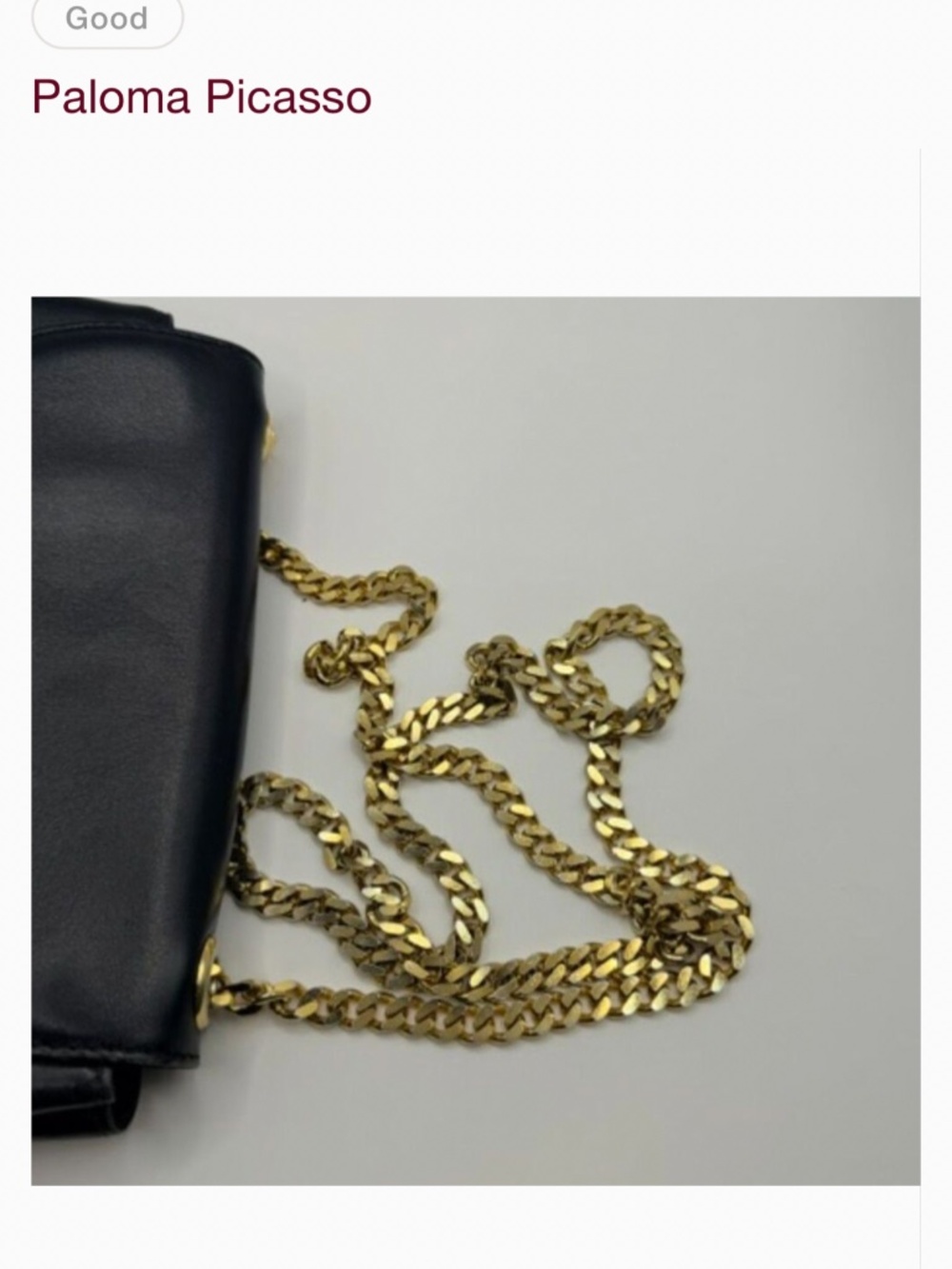 Paloma Picasso vintage crossbody purse - Picture 6 of 12